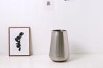 Black White Minimalist Style Artificial Flower Pot Outdoor Decoration