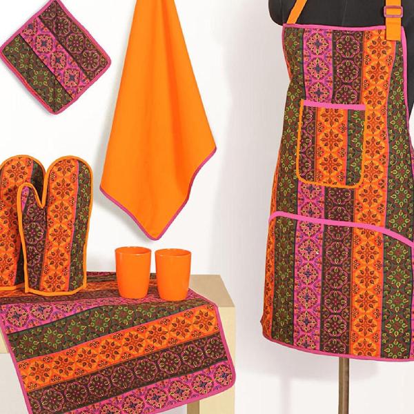 Ladies Apron, Adult Apron, Floral Apron, Kitchen Apron, Full Cooking Apron, Gift