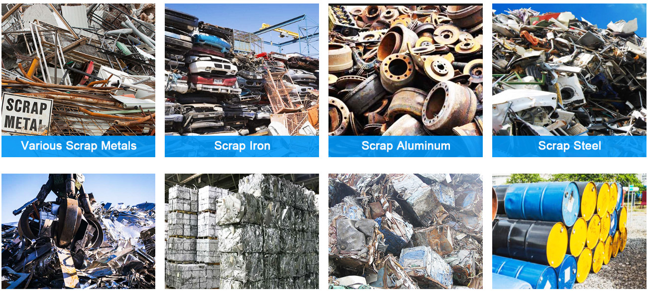 Scrap Iron Scrap Metal Shredder Waste Steel Crushing Pre Shredder For Scrap Metal
