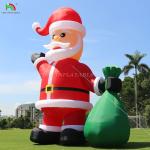 20ft 26ft 33ft 40ft Christmas Inflatable Santa For Outdoor Lawn Yard Xmas Party