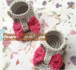 Crochet newborn baby girl summer shoes baby moccasins hand knitted baby sandals