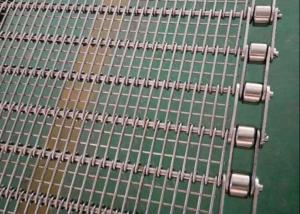 Wholesale Stainless Steel Eye Link Conveyor Belt For Croissant Danish Pastry Cooling from china suppliers