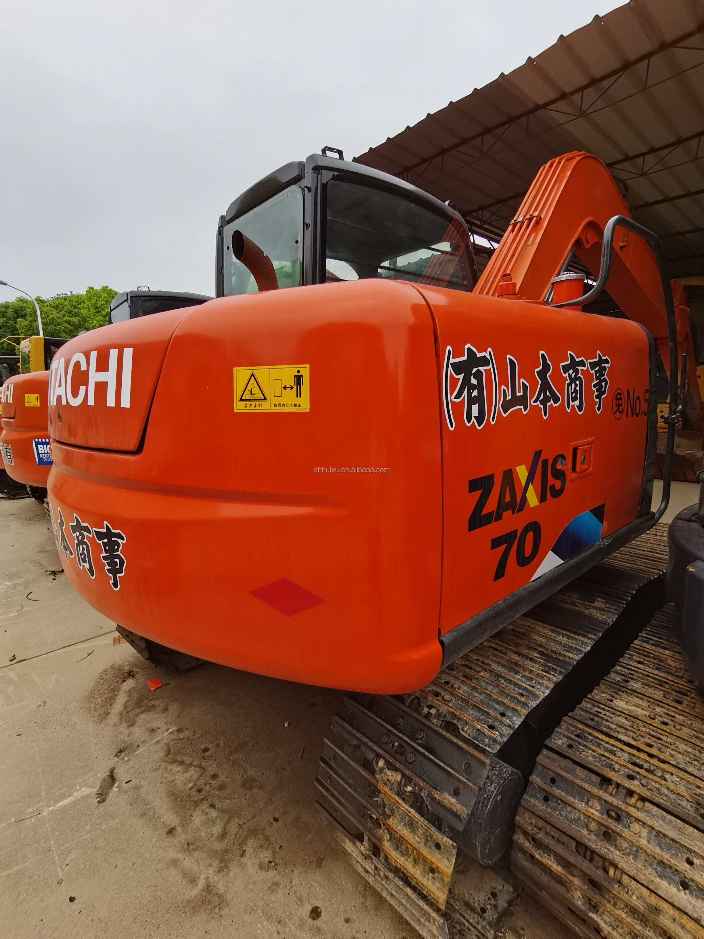 Hitachi in stock Good condition Hitachi ZX70 second hand hydraulic crawler excavator /Used mini digger Hitachi ZX70 Cheap price