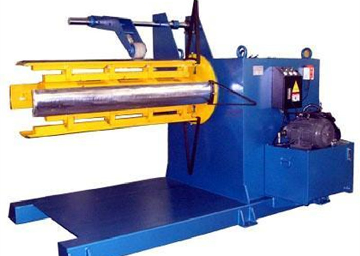 Remote Control Automatic Sheet Metal Decoiler For CZ Purlin Roll Forming Machine