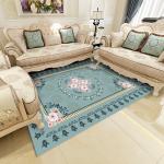 Household Polyester Living Room Floor Carpets Middle Eastern Style Dining Room