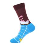 Low MOQ Custom Creative New Designer Fashion Mens Cotton Crew Socks Manufacturer