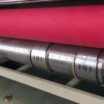 Roller Anvil Cover For Die Cutting Red Color For Carton Packaging Machine