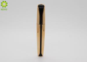 Wholesale Luxury Golden Plastic Empty Cosmetic Containers For Eyelash Serum / Mascara from china suppliers