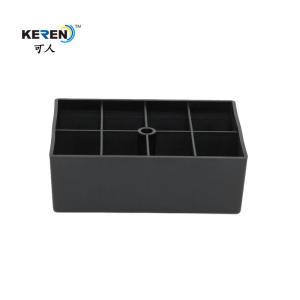 Wholesale KR-P0264 Durable Plastic Furniture Feet , 55mm Height Adjustable Sofa Legs from china suppliers