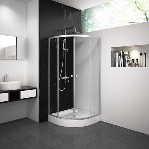 Wholesale 900x900x2000mm Bathroom Curved Corner Shower Enclosure , Shower And Bath Enclosures from china suppliers