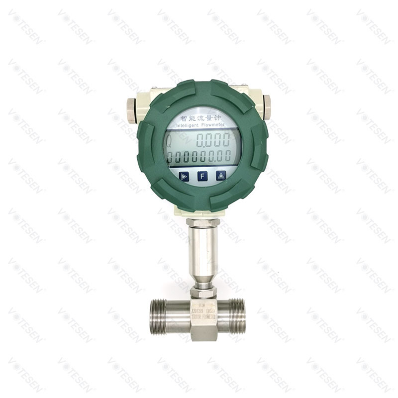 4-20MA Analog Turbine Flow Meters For Liquid Measurement Stainless Steel