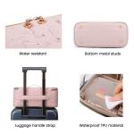water resistant Velvet Make Up Travel Organizer For Women