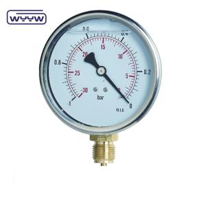 Wholesale OEM Negative Air Pressure Gauge Manometer Bourdon Pressure Gauge Meter from china suppliers
