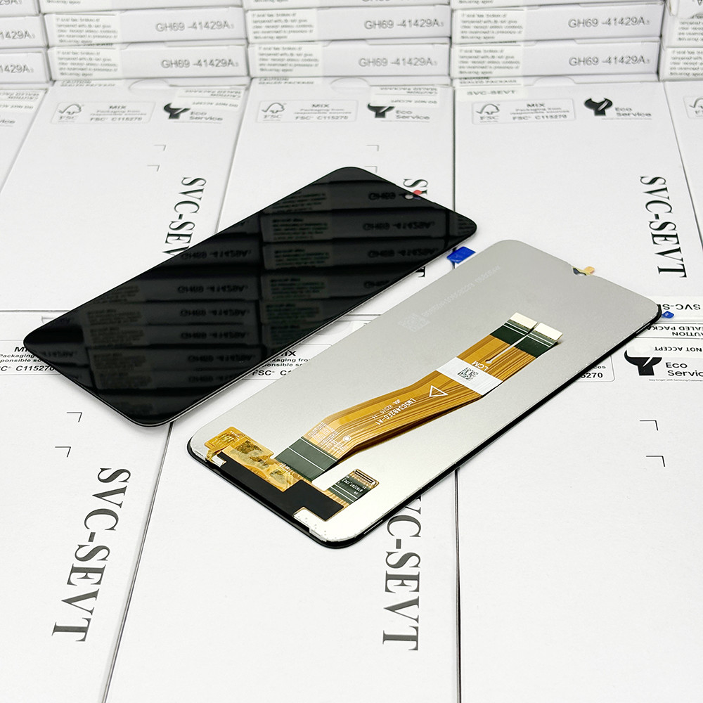 Black Color LCD Display Replacement MOQ 5 Pcs For A02S Model Mobile Screen