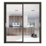 70 Heat Insulation Coefficient Aluminium Sliding Glass Doors for Contemporary