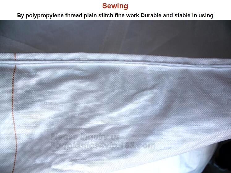 superior quality polypropylene jumbo bag,polyethylene sandbags scrap woven pp bulk bag, pp big jumbo bag for sand, pack