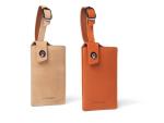 12.5x6.5cm Promotional Luggage Tags , Personalised Luggage Labels