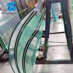 Customized Bent Tempered Laminated Glass Double Glazed Safety Glass