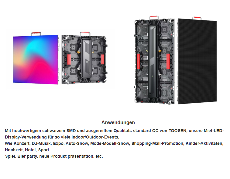 Led Screen Rental Outdoor Waterproof P3.9 Led Rental Screen