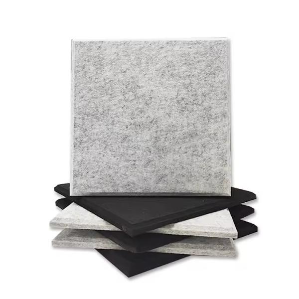 2025 Self-adhesive Hexagon Polyester Fiber Sound Absorbing Panel Hexagon PET