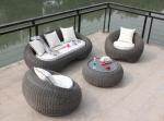 Leisure Aluminium PE Rattan Wicker furniture Outdoor Garden Backyard Sofa sets