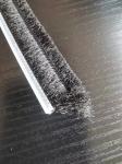4mm Plastic Based Flexible Silicone Metal Channel Strip Brushes