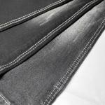 Stretch Gray Cotton Twill Denim Fabric For Skinny Jeans 12.5 Oz