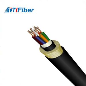 Wholesale Single Mode Fiber Optic Cable 12 48 96 Core Adss High Fibre Density PE/HDPE Sheath from china suppliers