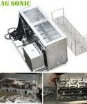 360L Ultrasonic Automotive Parts Cleaner Plating Molding Skimming Machine 40khz