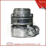 Flexible Conduit Straight Squeeze Connector Electrical Zinc Die Casting UL