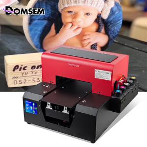 Wholesale Professional Wooden Sign Printing Machine A4 UV Flatbed Printing On Wood Printer from china suppliers