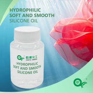 Wholesale Smooth Breathable Hydrophilic Silicone Softener Oil Textile Finishing Agent from china suppliers
