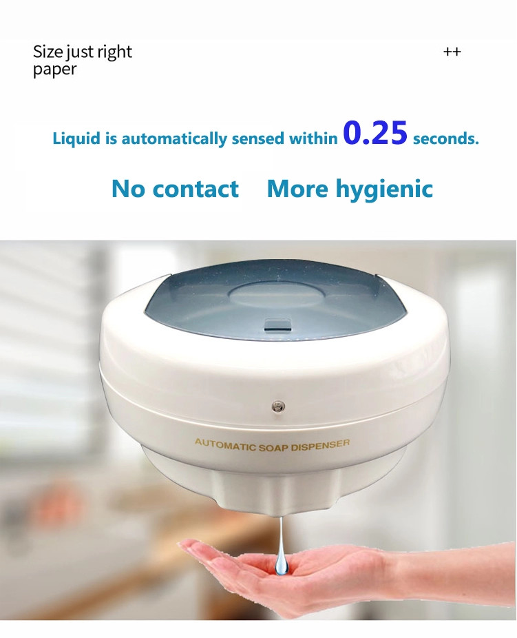 Hand Sanitizer Infrared Sensor 350ML Automatic Touchless Soap Dispenser