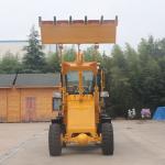 Four Wheel Drive Mini Wheel Loader Machine 3000kg For Hydropower / Port