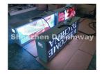 P5 Outdoor SMD3528 Silver Taxi LED Display For Video Advertising