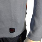 HRC2 Long Sleeve FR Work Shirts Cotton Knitted Anti Static NFPA2112