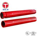 Hot Dipped Welding Steel Tubing ASTM A795 / Welded Fire Protection Pipes Zinc -