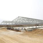 Double Storey Steel Structure Prefab Chicken House For Poultry Farm