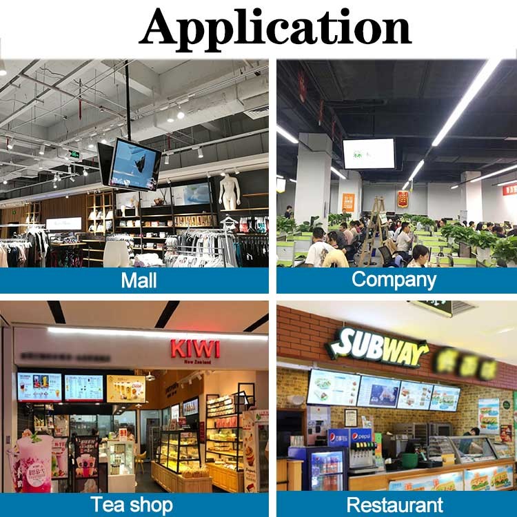 VETO 43 49 55 65 Inch Wall Mount Android Touch Screen Indoor LCD Advertising Digital Signage For Elevator
