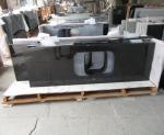 Natural Angola Black Granite Slab Countertop Cost Kitchen Countertop Worktops