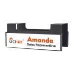 Magnetic Double Sidesd Display Cubicle Name Holder waterproof