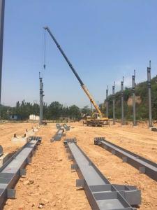 Wholesale 5 - 6m Height Steel Structure Hangar For Farm Broiler / Chicken Shed Bolt Connection from china suppliers