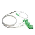 SC APC 900um 1x8 Fiber PLC Splitter Single Mode Mini Steel Tube