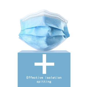 Wholesale Surgeon 3 Ply Face Mask Adjustable Blue Earloop Procedure Masks Latex Free from china suppliers