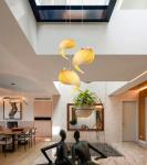 Veneer pendant light Nordic wooden hanging lamp replica design lamp(WH-AP-545)