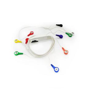 Wholesale Mortara H12 AHA 3.0m TPU 10 Lead ECG Cable Holter Recorder from china suppliers