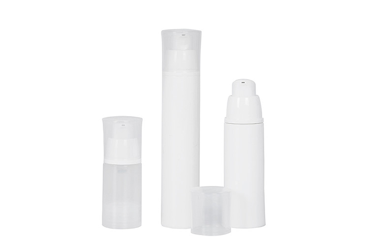 Pp Material Vacuum Lotion Airless Pump Bottles Bulk 1 Oz