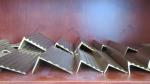 C38500 6m Length Solid Brass Stair Nosing Anti Skid For Interior And Outside