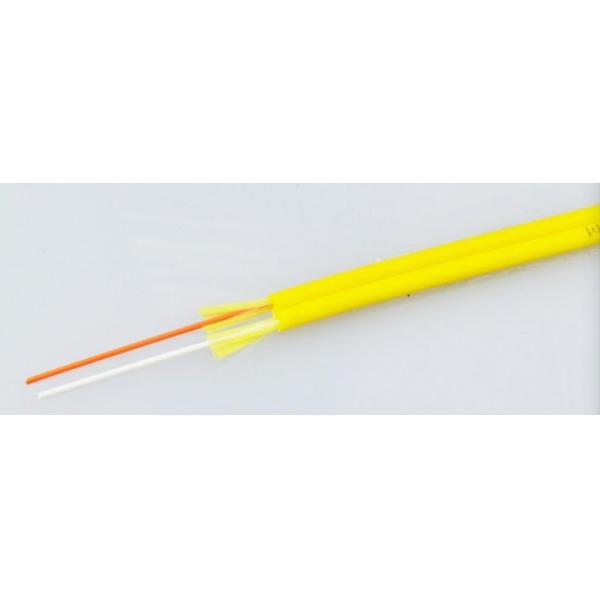 Duplex Fiber Optic Cable , Fiber Optic Breakout Cable Tight Buffered