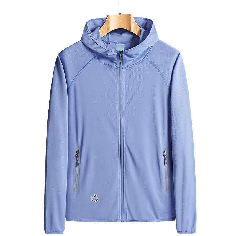 Teenage Personality Outdoor Windbreaker Jacket Sunscreen Lightweight Hooded Coat